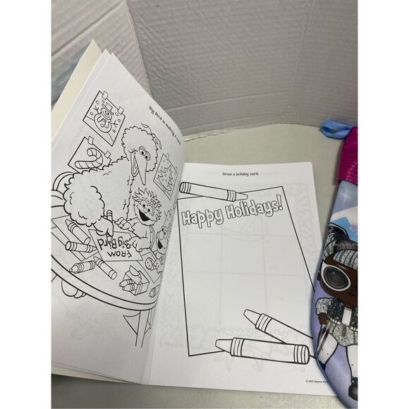 LOL Christmas Stocking and SESAME STREET Holiday  Coloring And Activity Book‎ - Picture 7 of 11